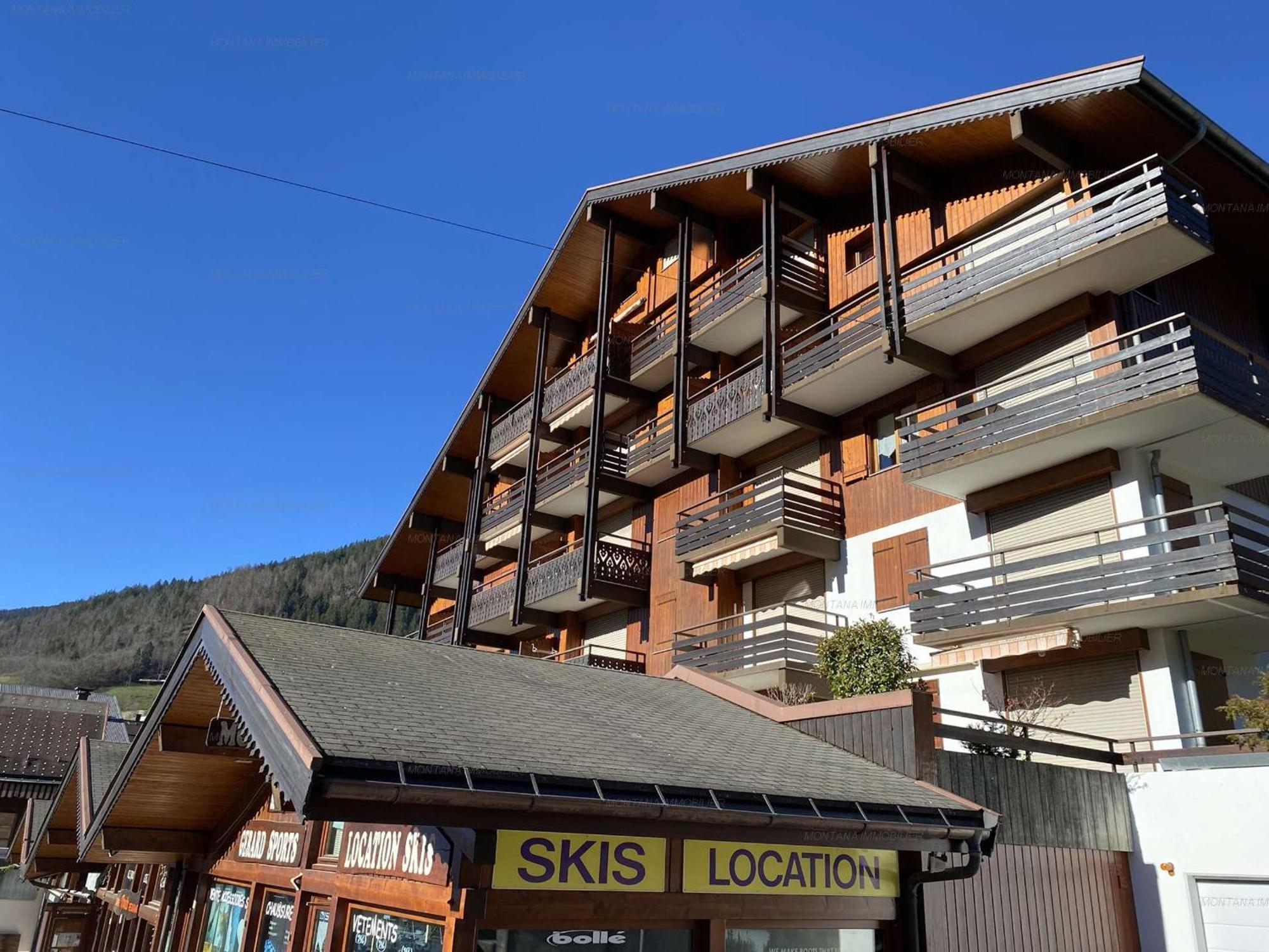Appartement 2 Pieces + Coin Montagne, Balcon Sud, Au Centre Du Village - Fr-1-458-139 Le Grand-Bornand Kültér fotó